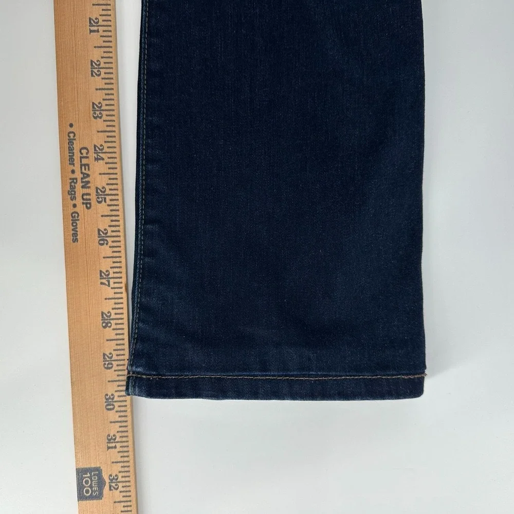 Joe's Jeans Womens 28 Blue Denim Dark Wash Diane Mid-Rise Curvy Bootcut Stretch
